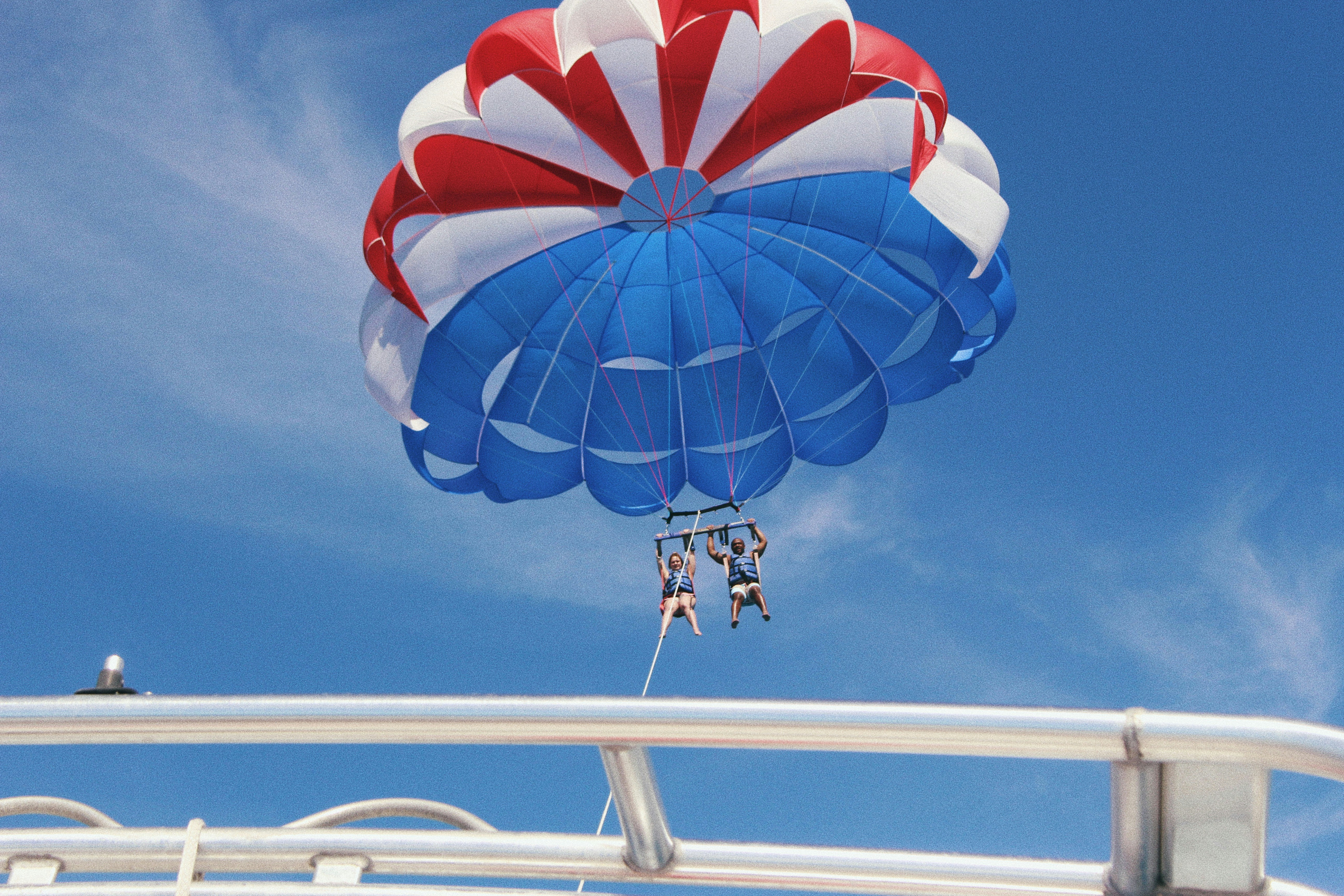 Parasailing in the Florida Keys